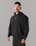 Three Pillar Heavyweight Hoodie - Black