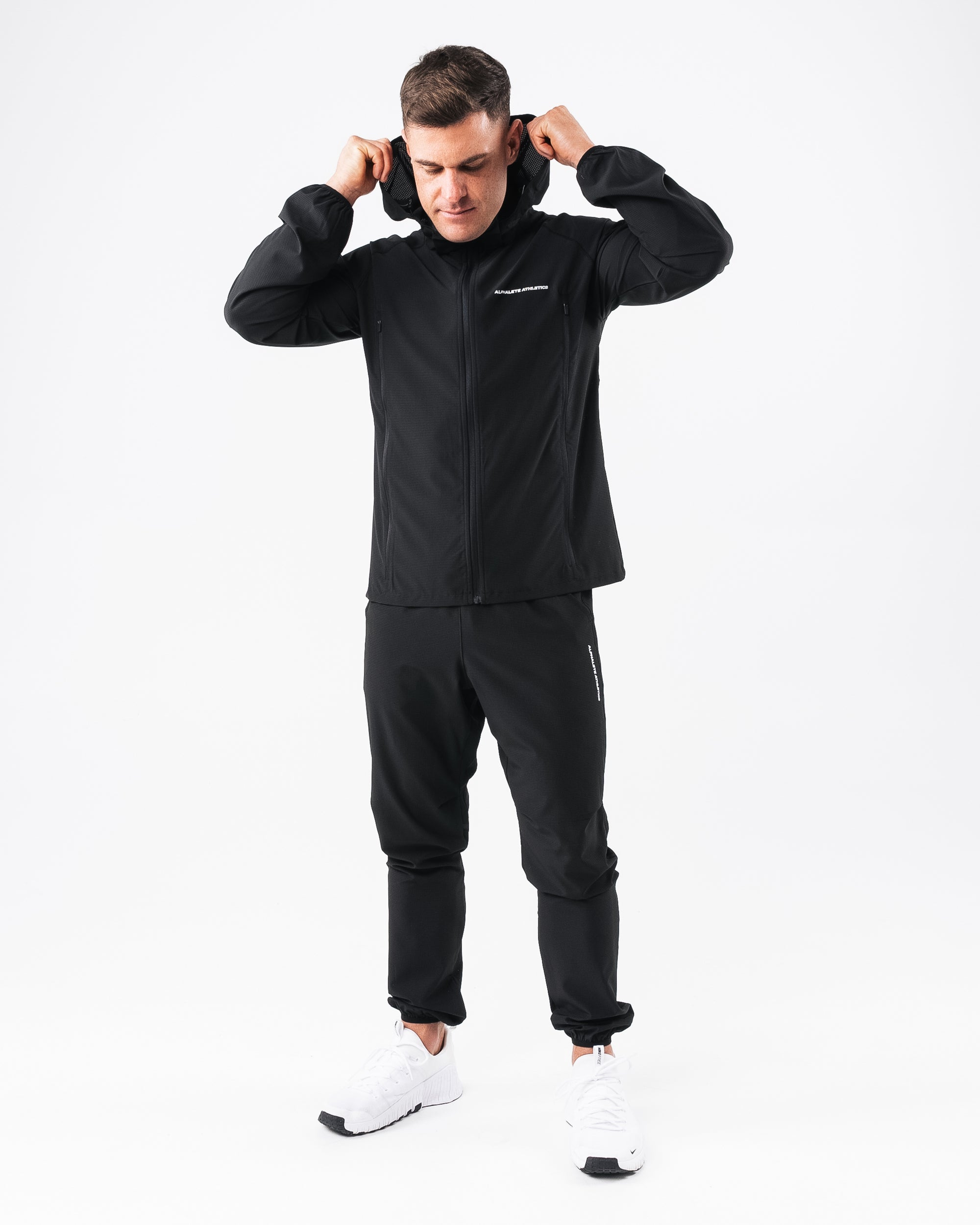 Infinity Tech Jacket - Black – Alphalete Athletics