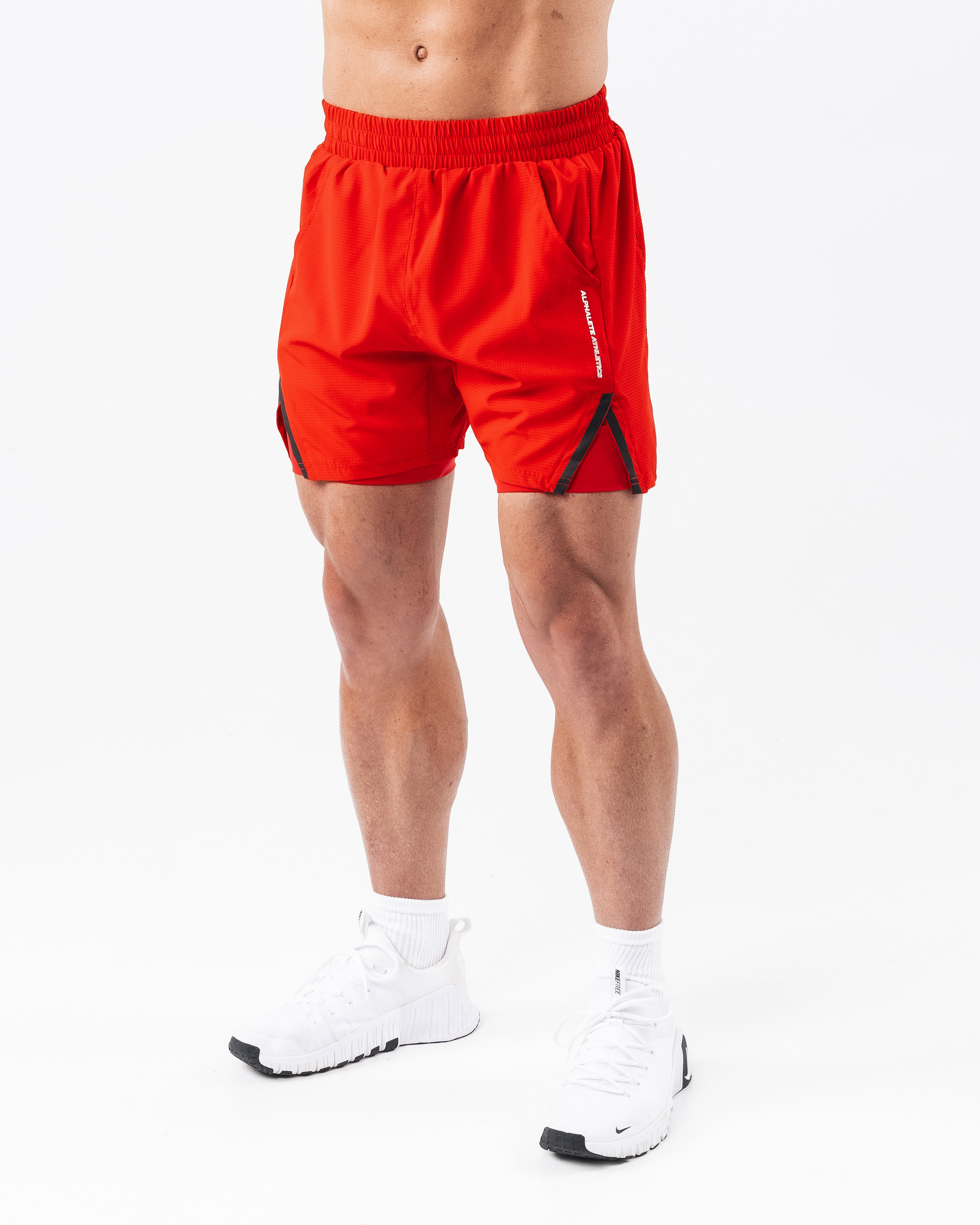 Infinity Short - Formula Red – Alphalete Athletics