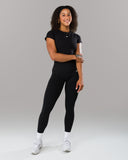 Icon Baby Tee - Black