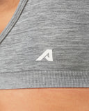 Amplify Minimal Bra - Heather Grey