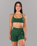 Amplify Minimal Bra - Court Green