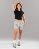 Core Sweat Short - Heather Grey