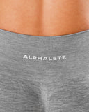 Pump Mid Rise Legging - Heather Grey