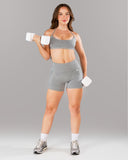 Pump Short - Heather Grey