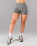 Pump Mid Rise Short - Heather Grey