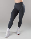 Pump Mid Rise Legging - Dusty Navy