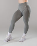 Pump Mid Rise Legging - Heather Grey