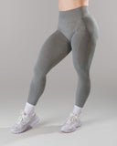 Pump Mid Rise Legging - Heather Grey