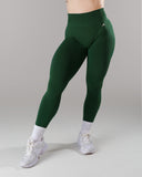 Pump Mid Rise Legging - Court Green