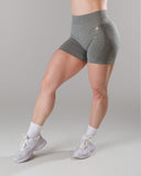 Pump Mid Rise Short - Heather Grey