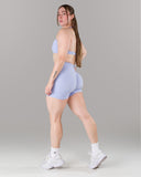 Pump Mid Rise Short - Skyline