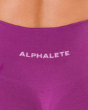 Pump Mid Rise Legging - Acai Berry