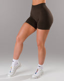 Pump Mid Rise Short - Espresso