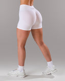 Pump Mid Rise Short - White