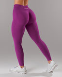 Pump Mid Rise Legging - Acai Berry