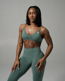 Sandy Bra - Juniper Green