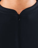 KDM LS Zip Bra - Black