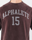 League Box Tee - Deep Mauve