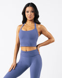 Aura Lilly Tank - Dusty Blue