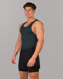 Zero Ribbed Tank 2pk - Signature Green / Signature Navy