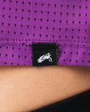 Margo Mesh Crop Tee - Blaze