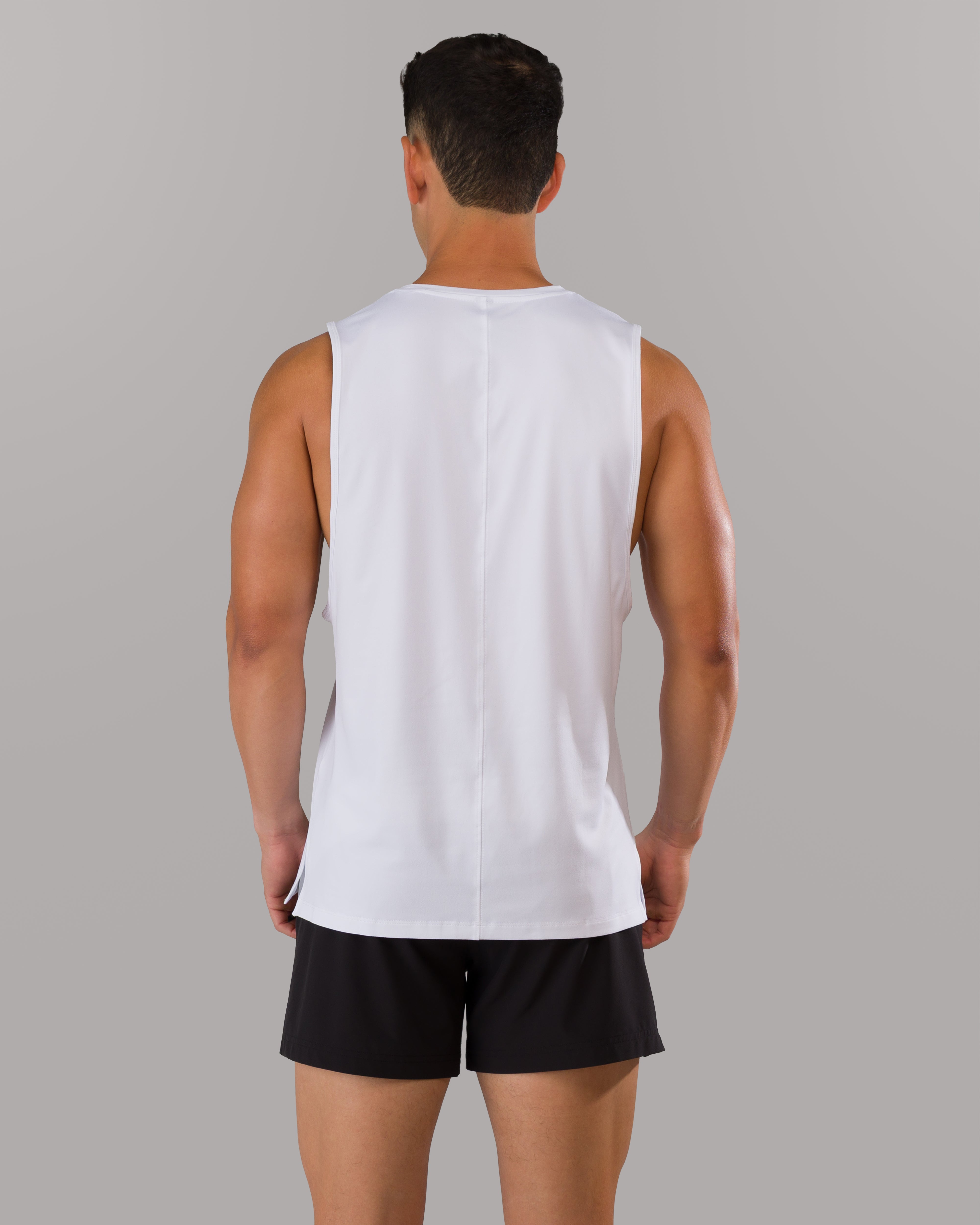 Adapt Cutoff - White – Alphalete Athletics