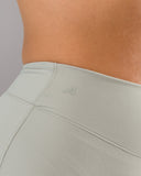 Dip Back Legging - Silver