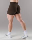 Pump Mid Rise Short - Espresso