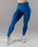 Pump Mid Rise Legging - Palace Blue