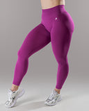 Pump Mid Rise Legging - Acai Berry