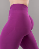 Pump Mid Rise Legging - Acai Berry