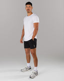 Rolled Muscle Tee - White