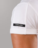 Rolled Muscle Tee - White