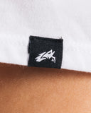 OT Oversized Crop Tee - White