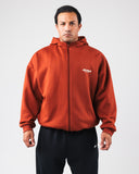 Force Renew Zip Hoodie - Rust