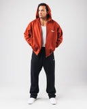 Force Renew Zip Hoodie - Rust