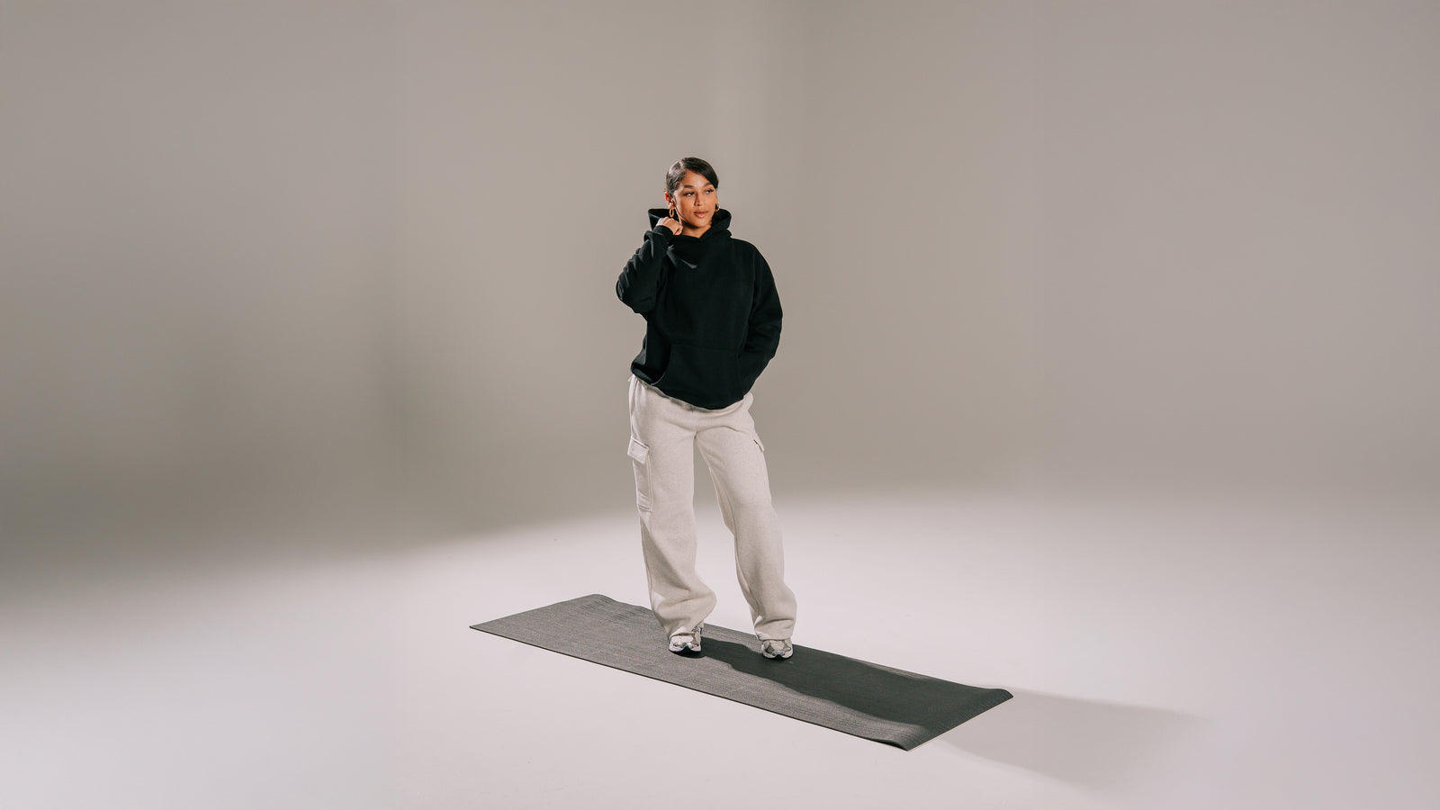 Staple Cargo Pant - LT Heather Grey product media