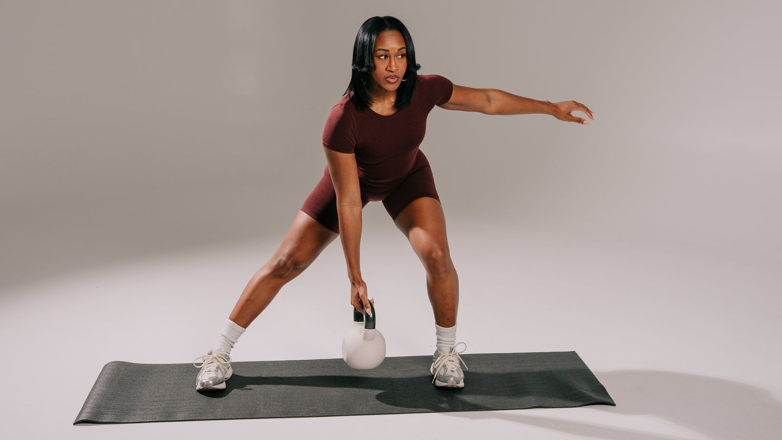 Pump Mid Rise Biker Short - Thunderstorm product media