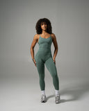 Pump High Rise Legging - Juniper Green