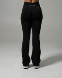 Pump Mid Rise Flared Pant - Black