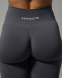 Pump Mid Rise Flared Pant - Thunderstorm