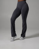 Pump Mid Rise Flared Pant Long - Thunderstorm