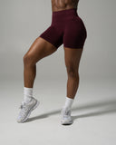Pump Mid Rise Short - Merlot