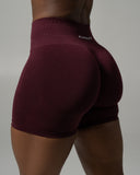 Pump Mid Rise Short - Merlot