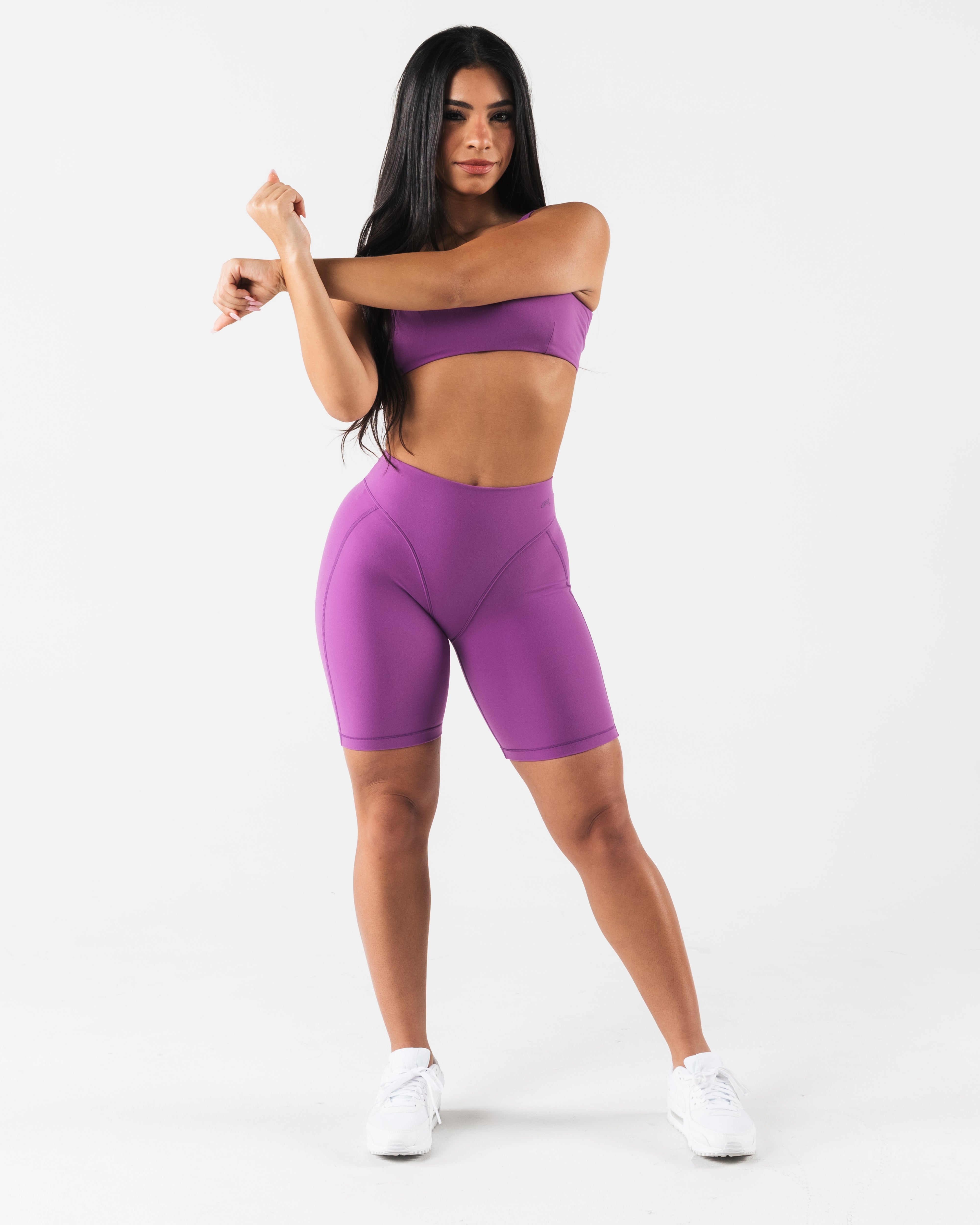 Parker Mid Rise Short - Blaze – Alphalete Athletics