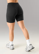 Parker Mid Rise Short - Black