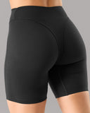 Parker Mid Rise Short - Black