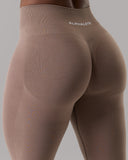 Pump Mid Rise Legging - Mocha