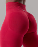 Pump High Rise  Legging - Scarlet